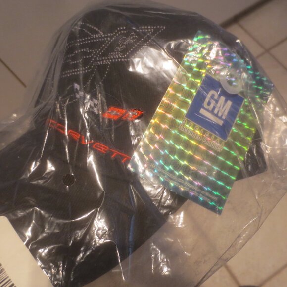 Brand New, Factory Sealed, Official GM Licensed Product Corvette Embroidered Hat - Picture 1 of 16
